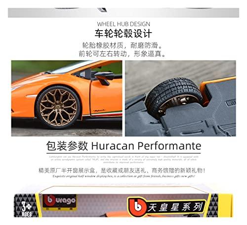 MING ZHEN MING ZHEN Toy car Model 1:24 for Lamborghini Huracan Performante Die Cast Vehicles Collectible Model Car Toys