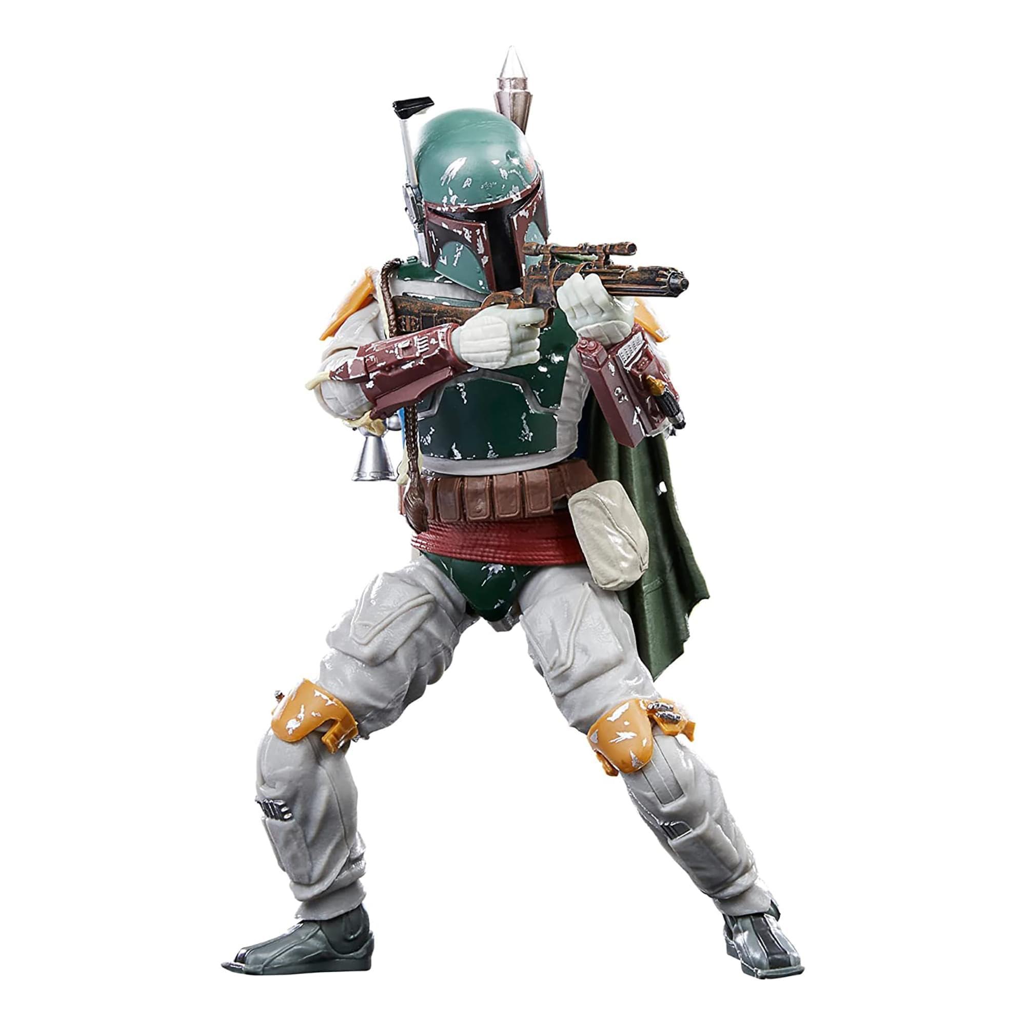 STAR WARS STAR WARS The Black Series Boba Fett, 40th Anniversary Return of The Jedi 6-Inch Collectible Action Figures, Ages 4 and Up