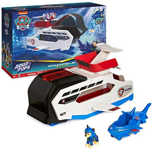 Paw Patrol Aqua Pups Whale Patroller Team Vehicle with Chase