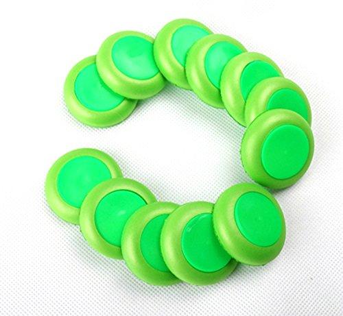 Justfund Justfund 100 Pack Green Dart Refills Disc Bullets for Nerf Vortex Blaster Praxis Nitron Vigilon Proton Ammo Discs Refill (100pcs)
