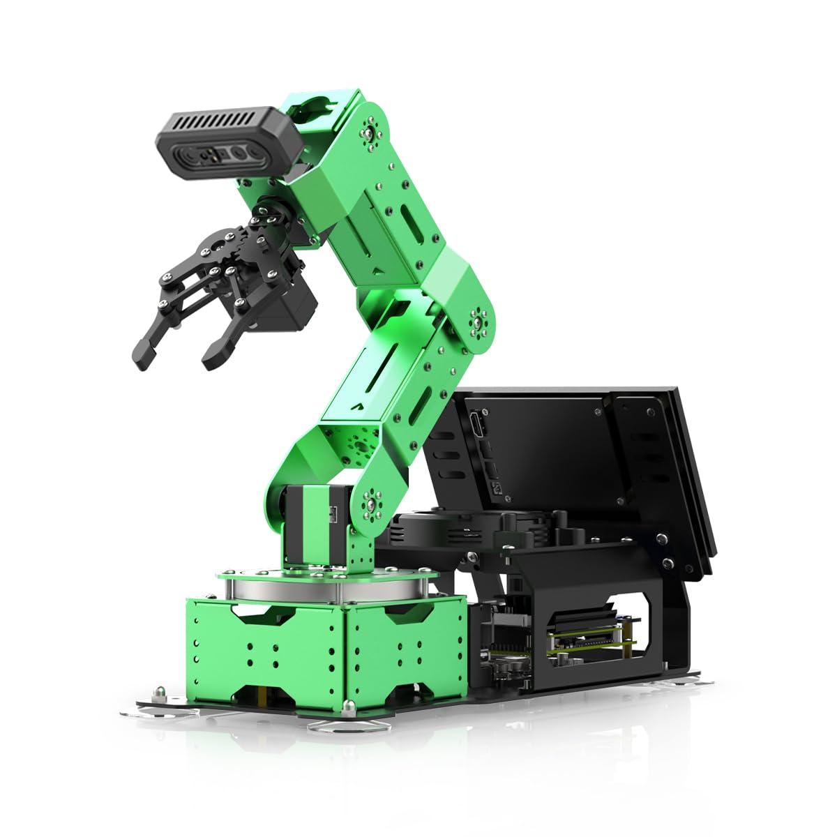 HIWONDER Hiwonder JetArm 6DOF Robotic Arm Powered by Jetson Nano Robot Arm Kits ROS Open Source AI Vision Recognition Program Robot for ROS Education ScenariosUltimate Kit