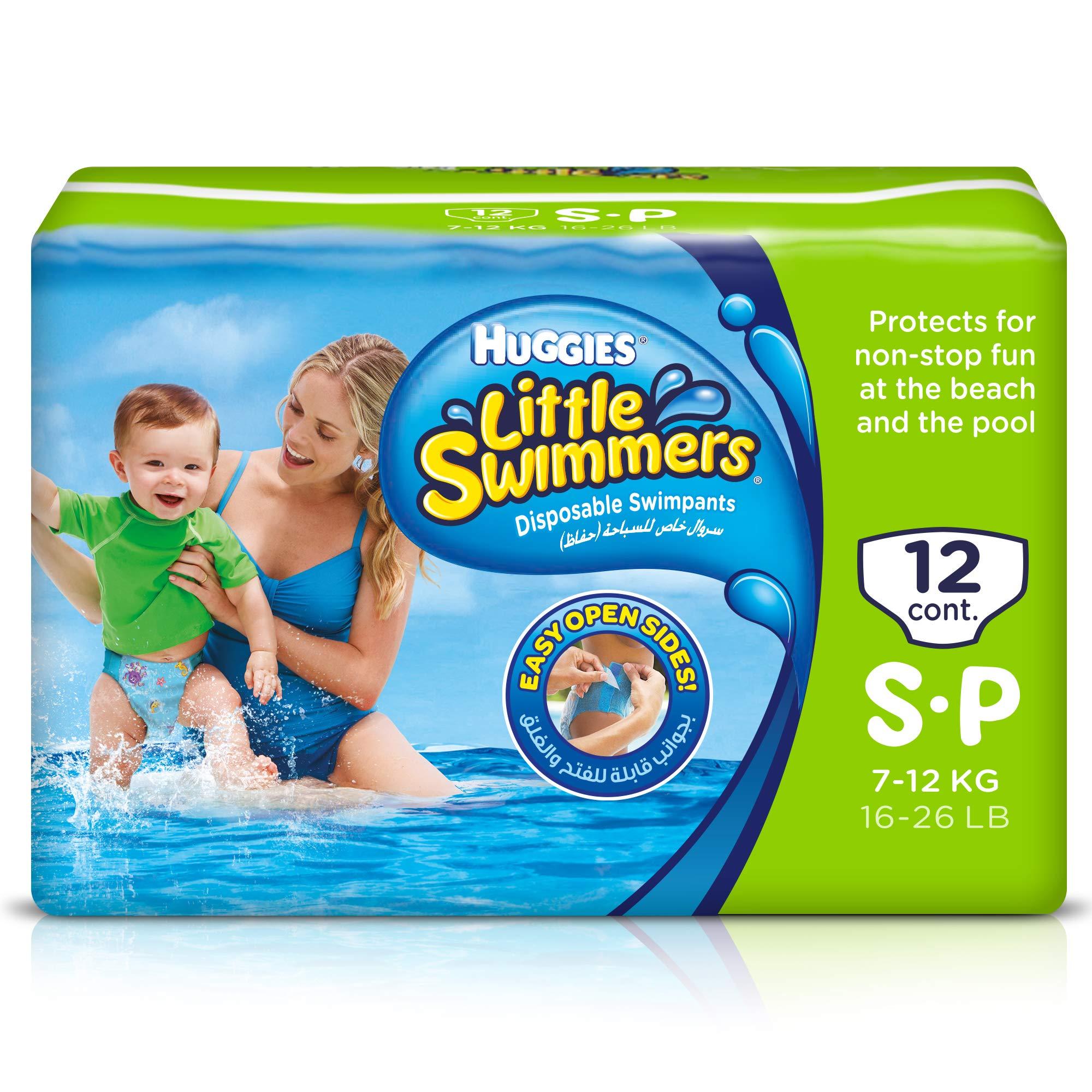 Little Swimmers Little Swimmers Huggies Disposable Swimpants, Small, 12 Count