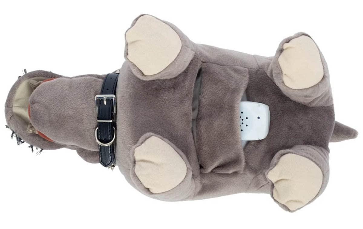 Farting hippo plush store toy