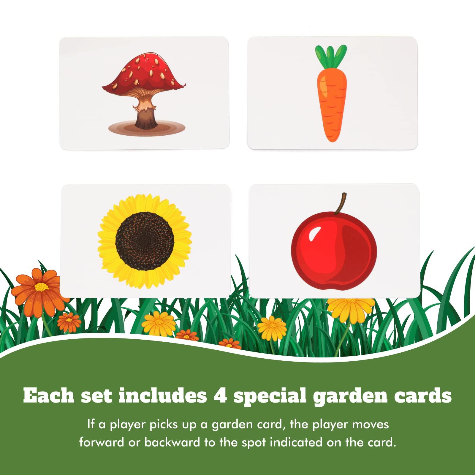 Melby Toys Word Seeds - Phonics Games for Kids Ages 4-8, Kindergarten Learning Activities, Learn to Read Game, Kindergarten Games for Classroom, CVC Games