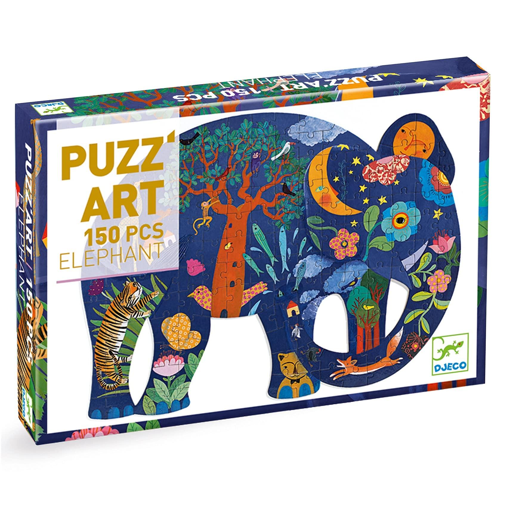 DJECO DJECO Puzz Art Elephant Jigsaw Puzzle