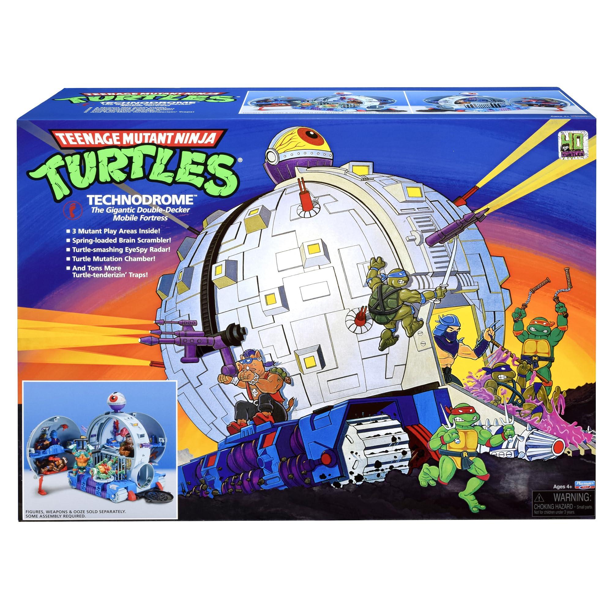 Teenage Mutant Ninja Turtles Teenage Mutant Ninja Turtles TMNT Classic Technodrome Playset - Amazon Exclusive