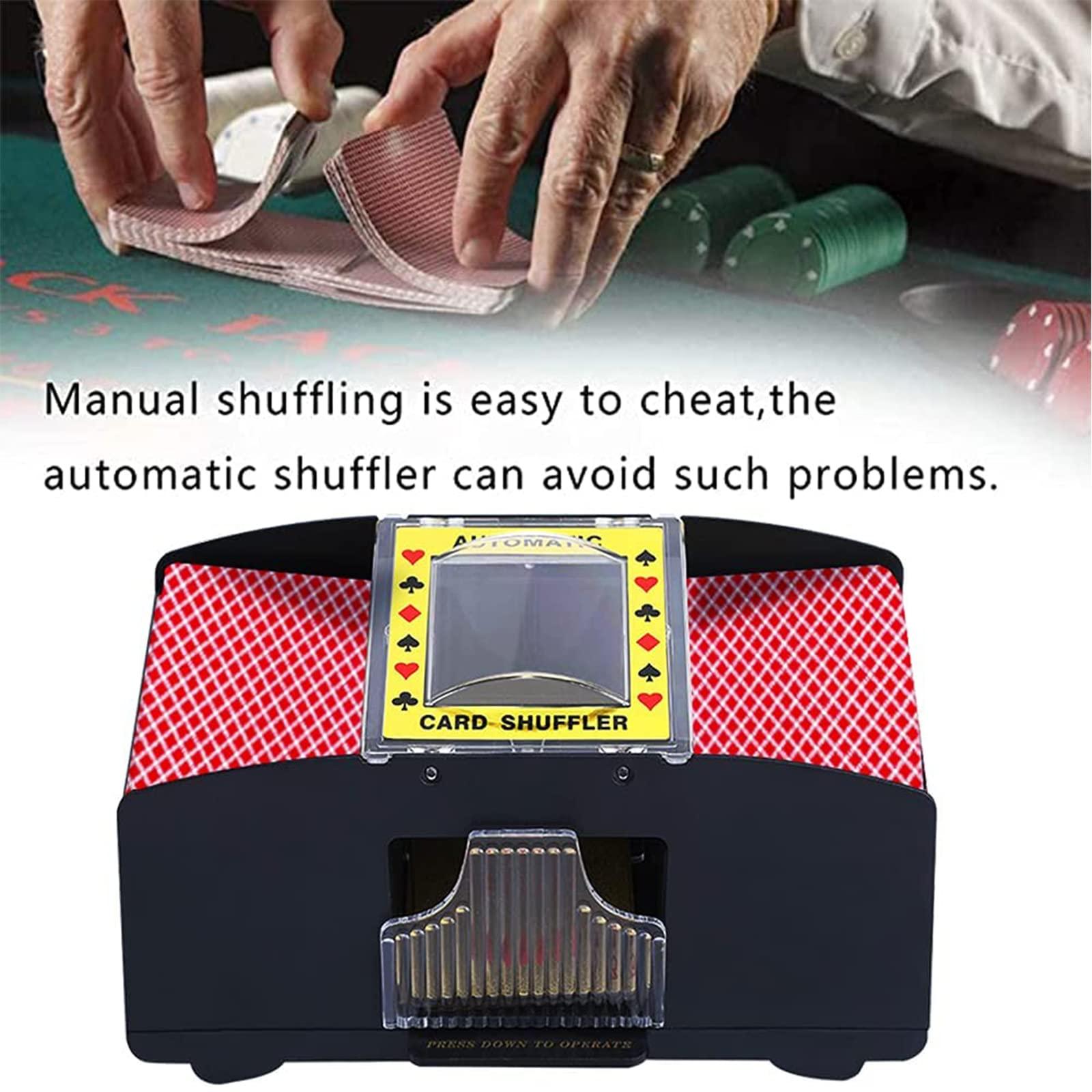 Lxwyq Automatic Card Shuffler, Mlangeur automatique de cartes, distributeur de cartes lectriques prenant en charge diverses mthodes de jeu personnalises pour jeu de cartes jouer, UNO, poker, jeux de c