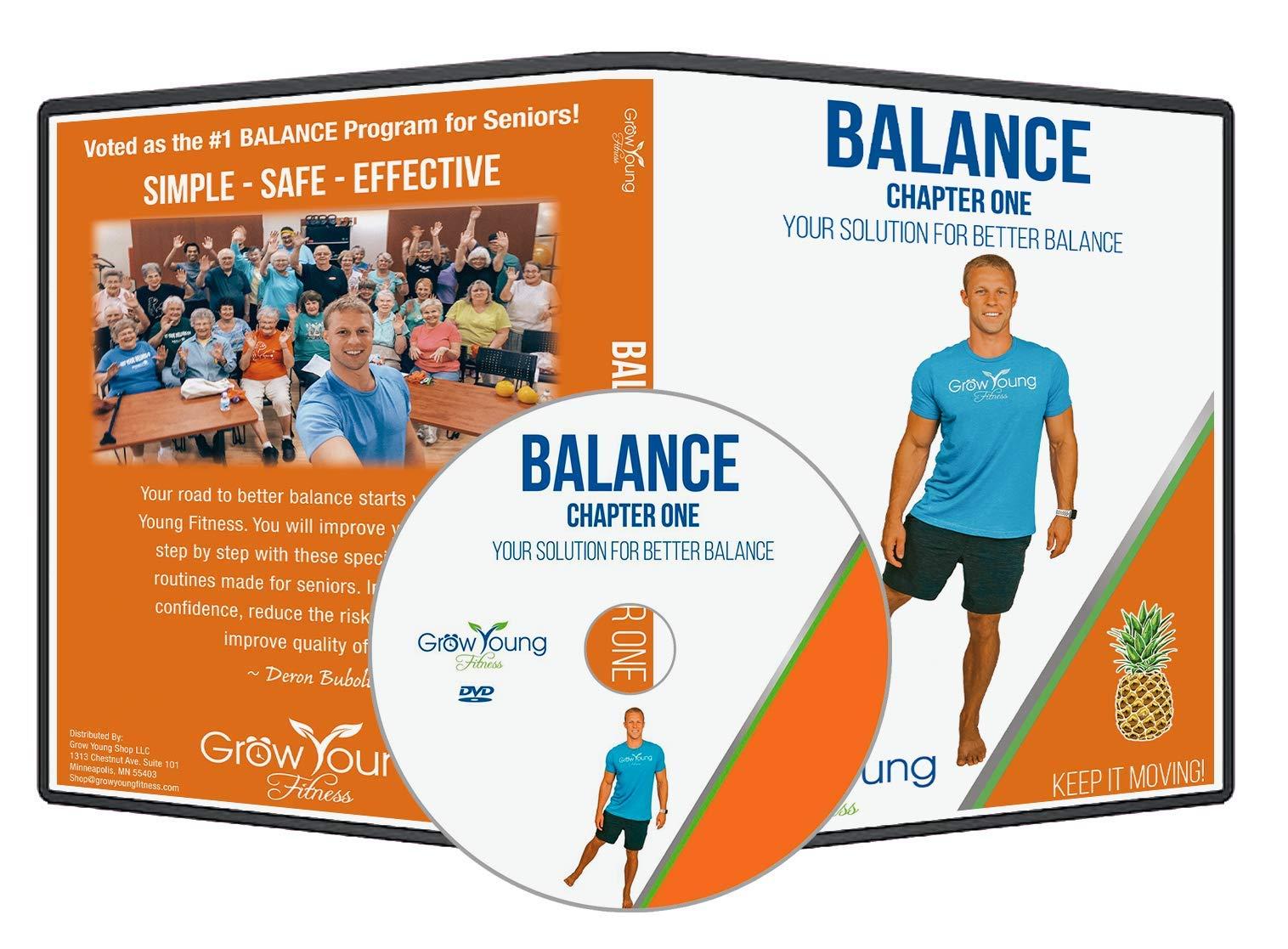 Grow Young Fitness Grow Young Fitness Better Balance Exercise for Seniors - Improve Balance - Chapter One Senior Exercise DVD