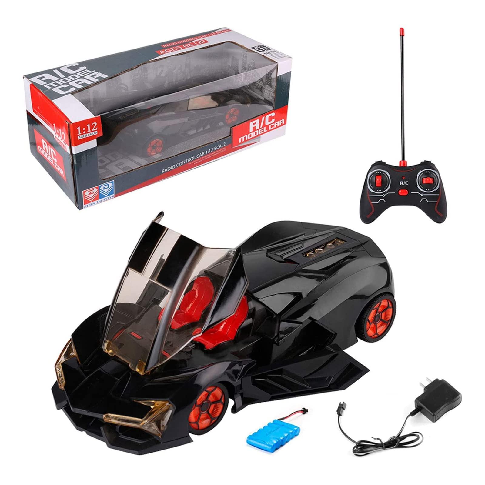 WGS WGS Kids Racer Sports Car Toy, Shock Absorbing Remote Control Fast Racer Light Sound High Speed Case for Boys and Girls