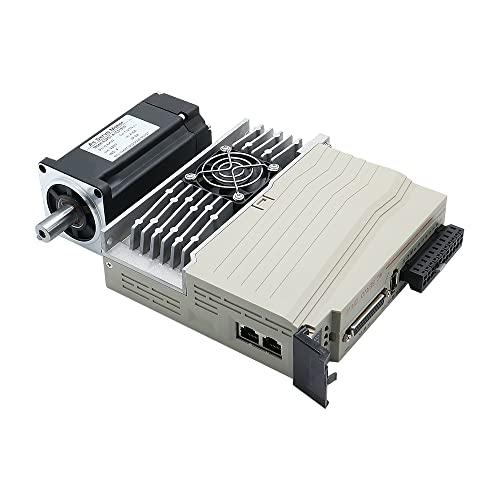 LCRHLCNC LCRHLCNC Servo Motor 400w 600w 750w with 60 80 Flange 17 Bit Absolute AC 220V Servo Driver High Accuracy Magnetic Servo 3000-6000RPM (600)