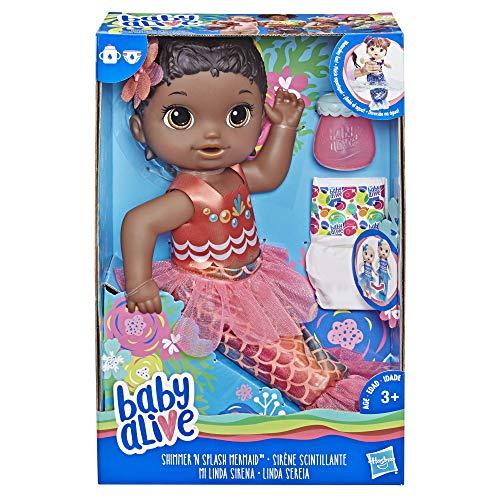 Baby alive shimmer store and splash mermaid doll