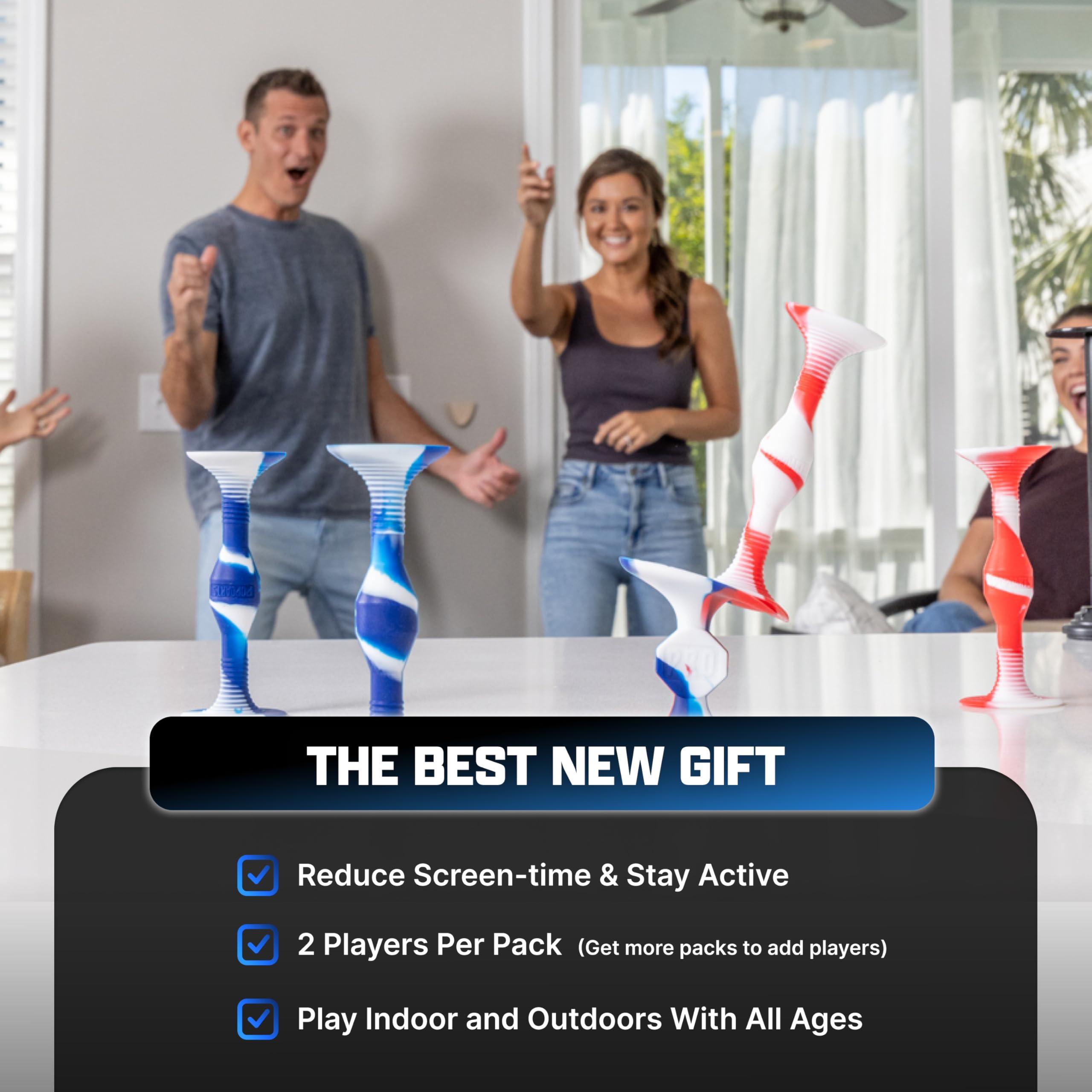 Popdarts Popdarts PRO Pack Game Set (Wigglenobber Target Marker) - Indoor, Outdoor Suction Cup Throwing Game - Competition with a POP