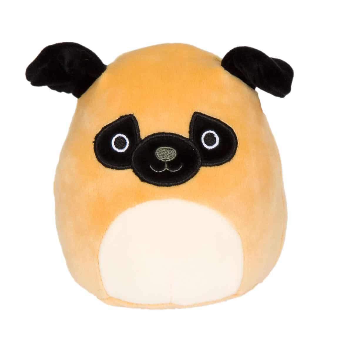 Squishmallows Squishmallows Official Kellytoy Plush 8" Pug Dog - Ultrasoft Stuffed Animal Plush Toy, Multicolor