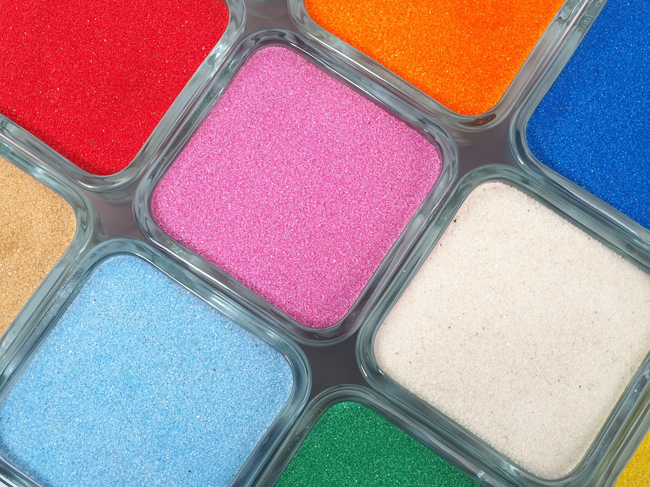 Sandtastik Sandtastik Black Classic Colored Sand, 10-lb Box - Vibrant, Fine Grain Sand for Arts & Crafts, Sand Art, Sensory Tables & Events | Non-Toxic, Free of Silica