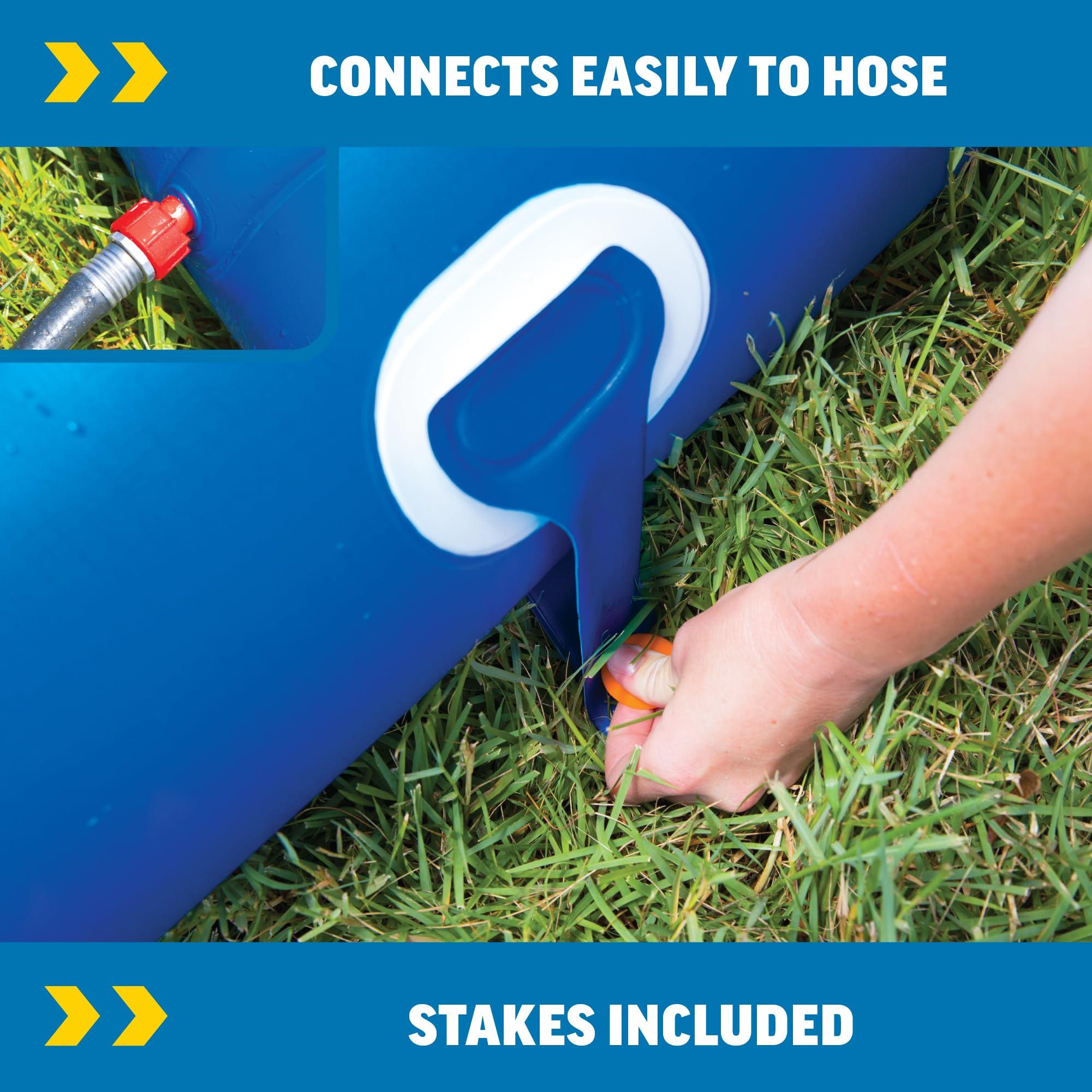 WOW Sports Wow Sports Mega Slide, Slip and Slide for Adults and Kids, Giant Backyard Waterslide with Sprinkler, Extra Long 25 ft x 6 ft