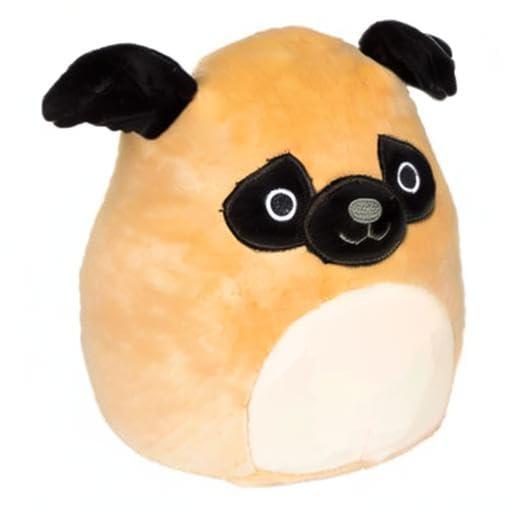 Squishmallows Squishmallows Official Kellytoy Plush 8" Pug Dog - Ultrasoft Stuffed Animal Plush Toy, Multicolor