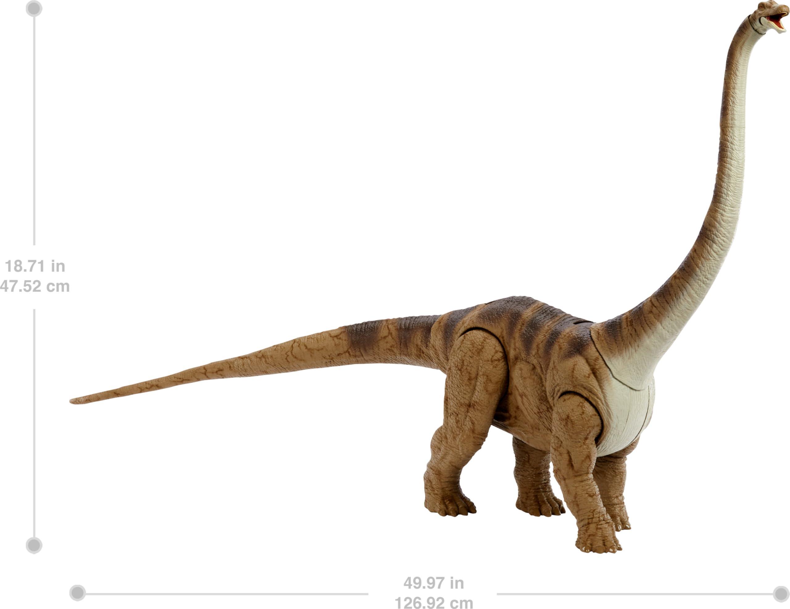 Mattel Mattel Jurassic World Legacy Collection The Lost World: Jurassic Park Mamenchisaurus Big Possible Dinosaur Toy Figure with Physical and Digital Play