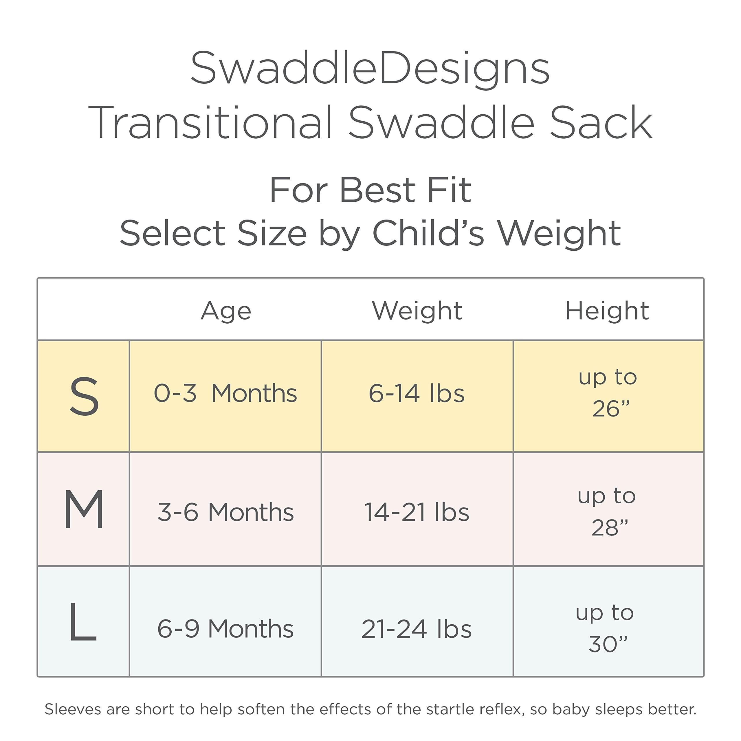 SwaddleDesigns SwaddleDesigns Baby Sleep Sack Set, Butterum and Sunny Days, 0-3 Mo Transitional Swaddle Sack with Arms Up Half-Length Sleeves & Mitten Cuffs and 0-6 Mo Cotton Muslin Sleep Sack with 2-Way Zipper