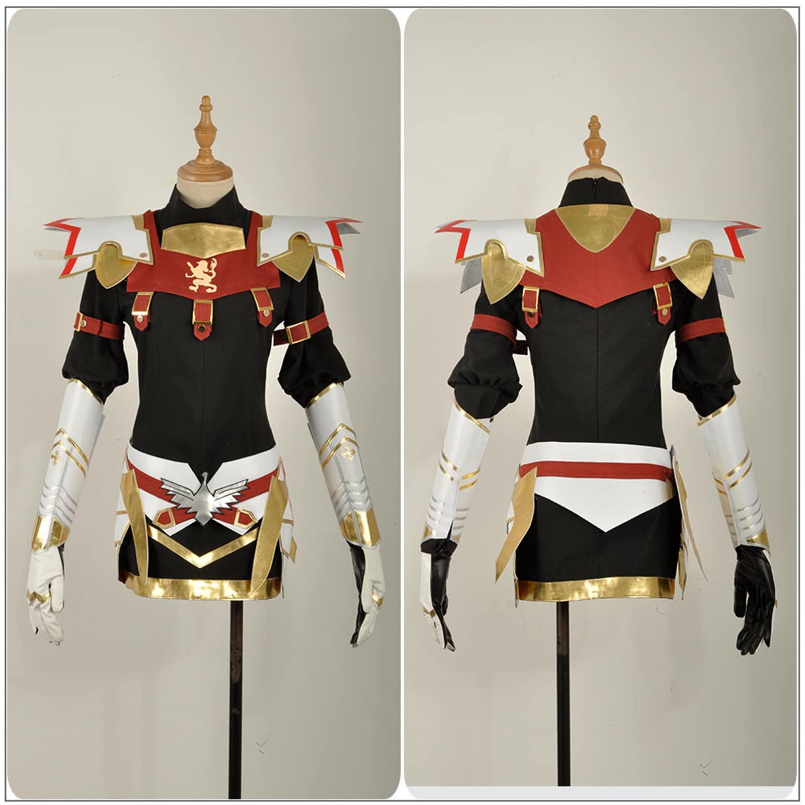 Weixu Weixu Rider of Black Astolfo Cosplay Costume Outfits with Cloak Halloween Party Carnival Suit for Men S