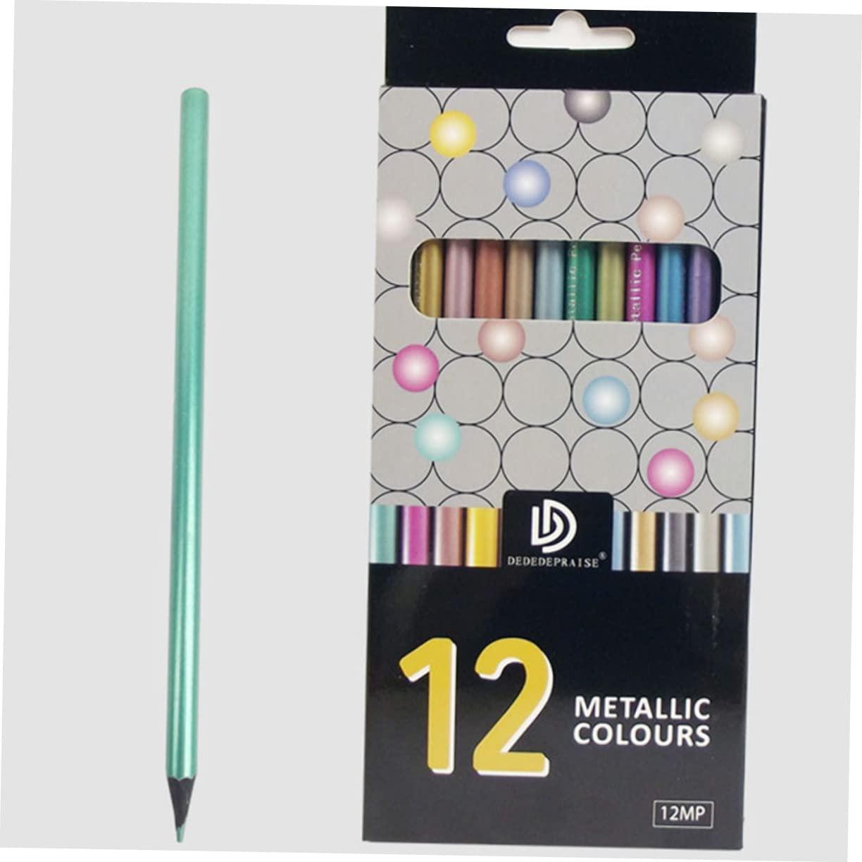 Vaguelly Vaguelly 3 Sets Colored Lead Paint Marker Graphite Pencils Colored Charcoal Pencils Art Craft Pencils 12 Colors Pencils Color Pencils Colored Pencils Coloring Pencil Colorful Wooden