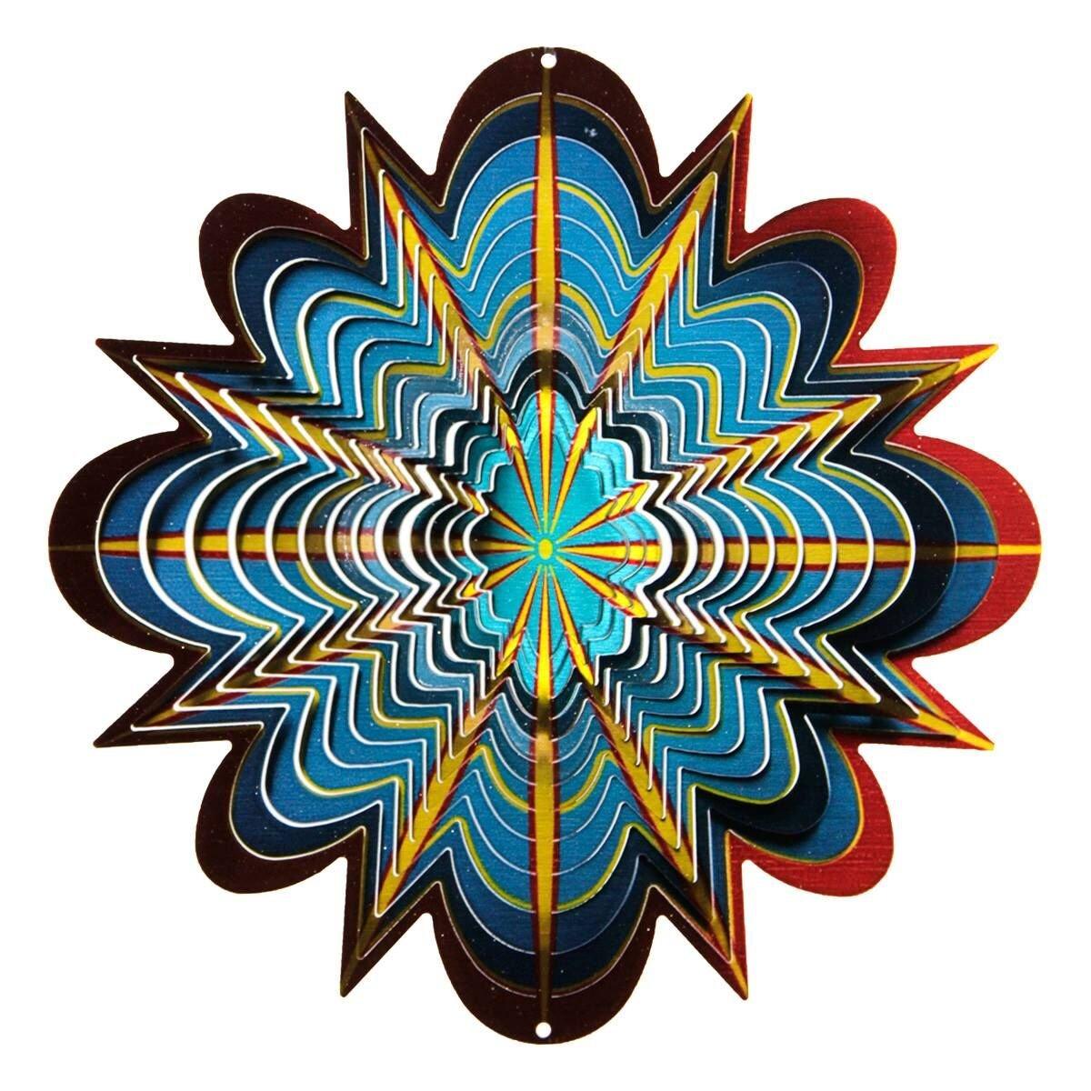 i-Spin Wind Spinner: Large Multi-Color Star