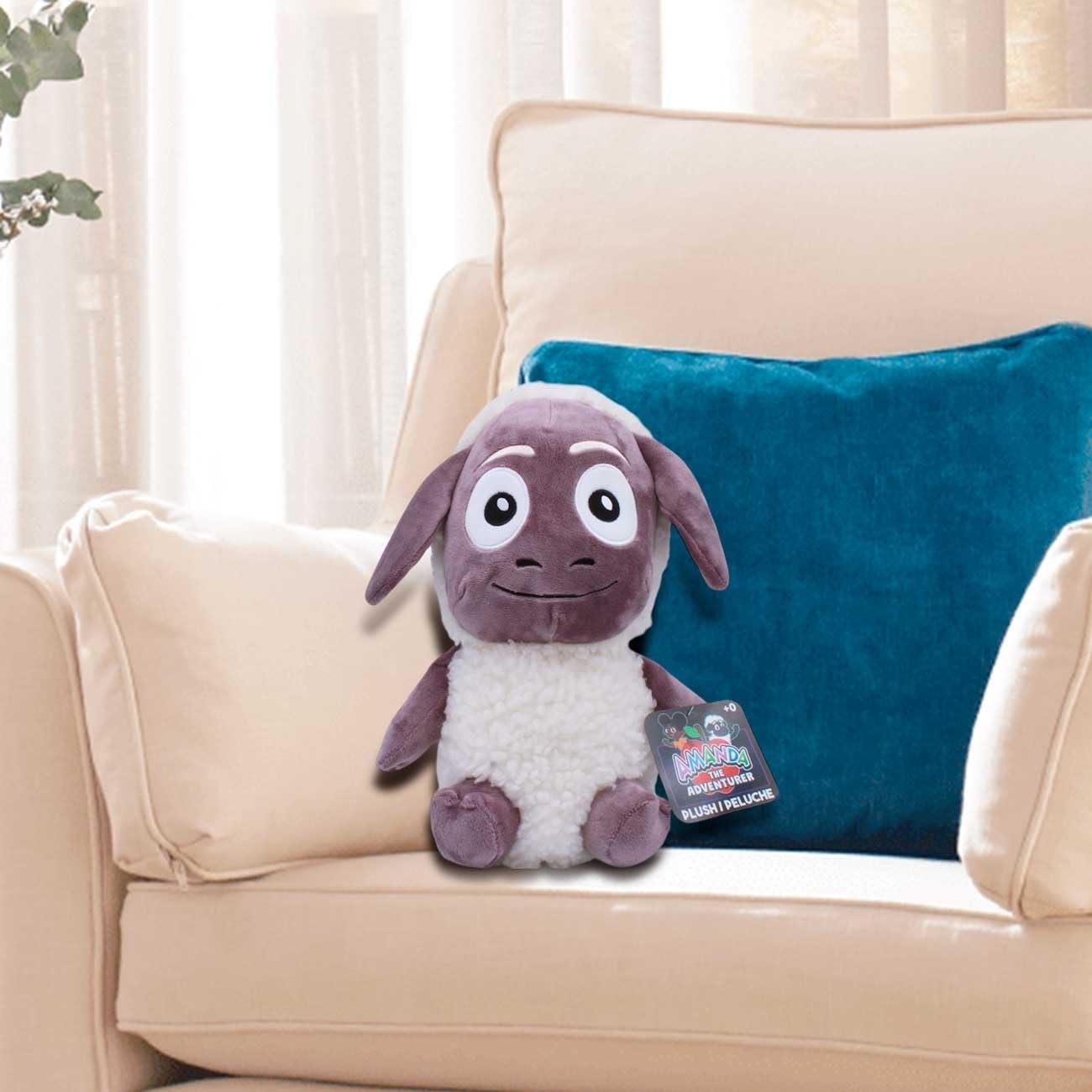 Just Toys LLC Amanda The Adventurer 12\" Mega Plush (Wooly)