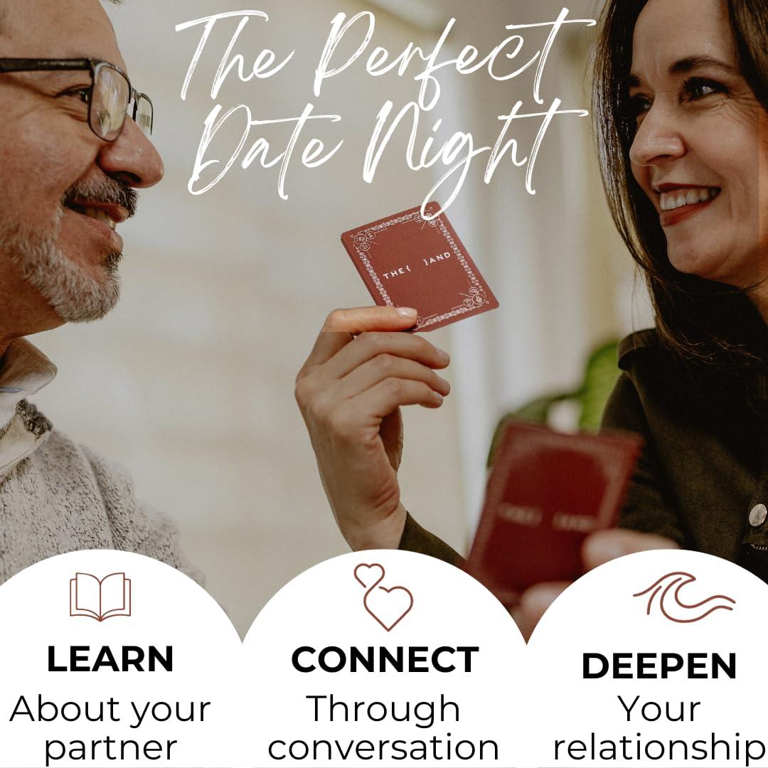 {THE AND} {THE AND} Long Term Couples Edition - 199 Meaningful Conversation Cards for Couples - Questions to Reconnect & Deepen Relationships - Couples Card Game to Reflect & Rediscover Love by The Skin Deep