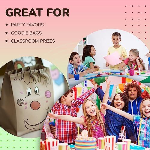 Entervending Monkey Noodle Toys - Stretchy String - 10 Pcs Kids Party Favors Bulk Stretchy Toys - Fidget Noodles Tactile Sensory Toys - Stretchy Strings for Kids