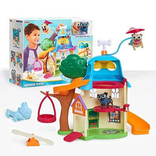 Just Play Puppy Dog Pals Doghouse Playset, Officially Licensed Kids Toys for Ages 3 Up by Just Play