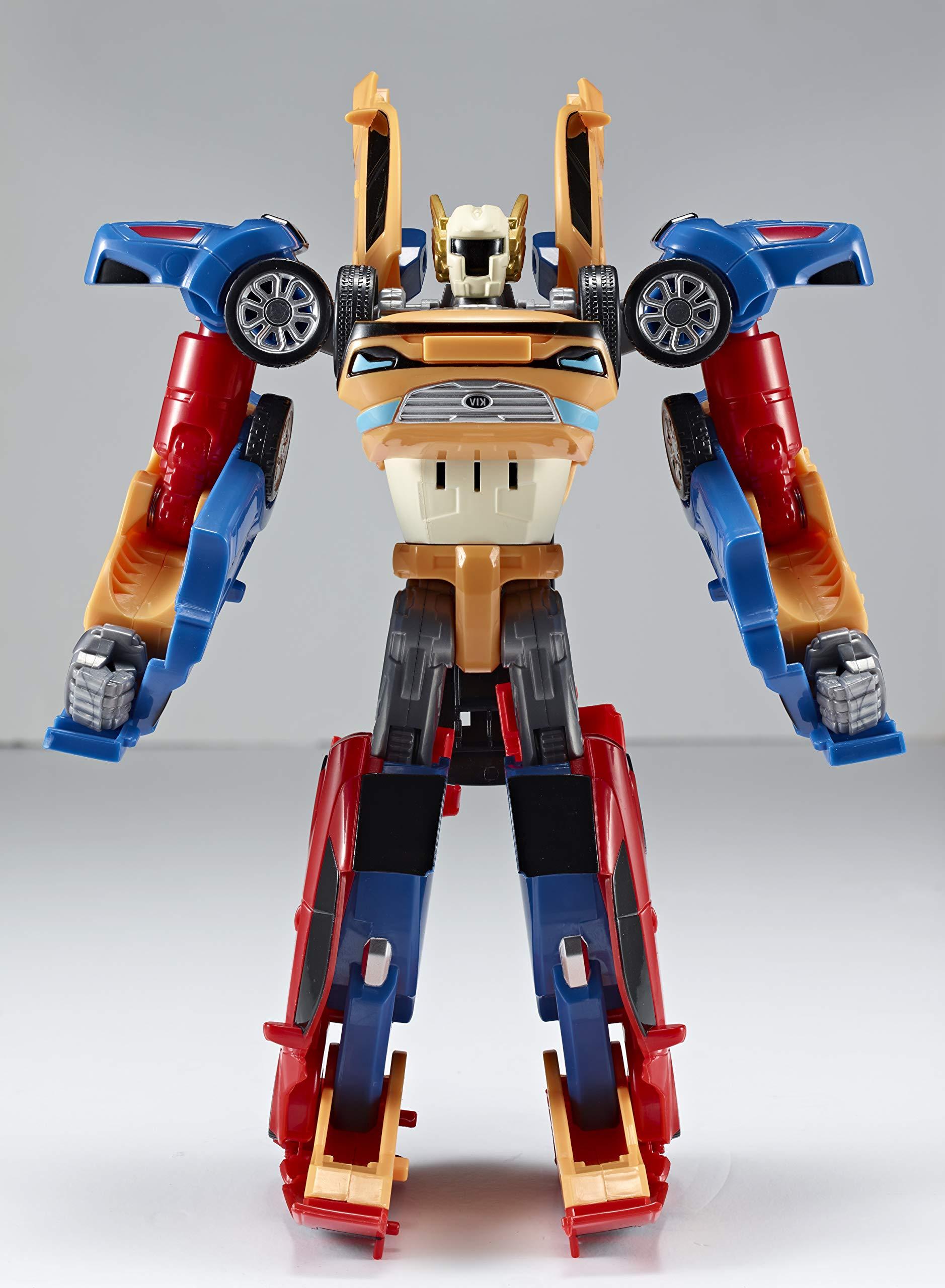 TOBOT Integration Tobot Youngtoys Car Transforming Collectible Car to Robot Animation Character (Mini Tobot Tritan)