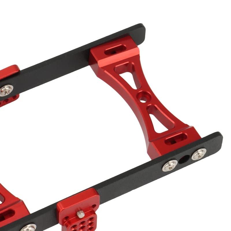 BAIJAC Metal RC Body Chassis Frame Kit Fits for WPL C14 C24 MN D90 99s Car Upgrade Truck Car Spare Parts Wheelbase Assemble Shell Frame ( Color : Black for MN )