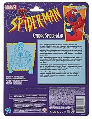 Marvel Marvel Legends Retro Vintage Collection 6\" Figure Spider-Man & X-Men (Cyborg Spider-Man)
