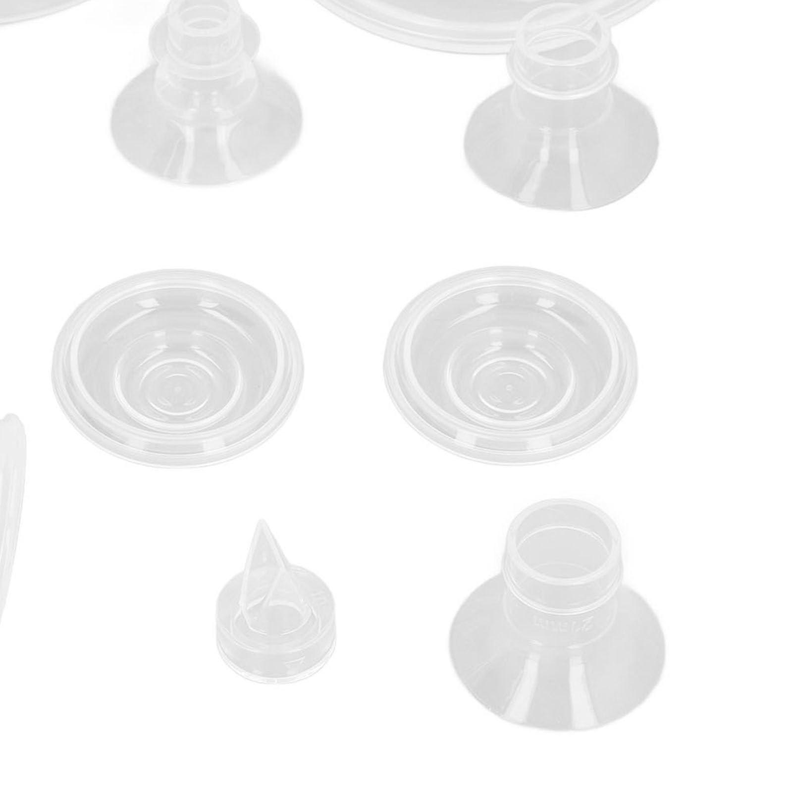 ANGGREK Silicone Breast Pump Flange Inserts, Comfort Reduce Swelling Wearable Breast Pump Flange Inserts for S9 S10 S12 for Daily Use