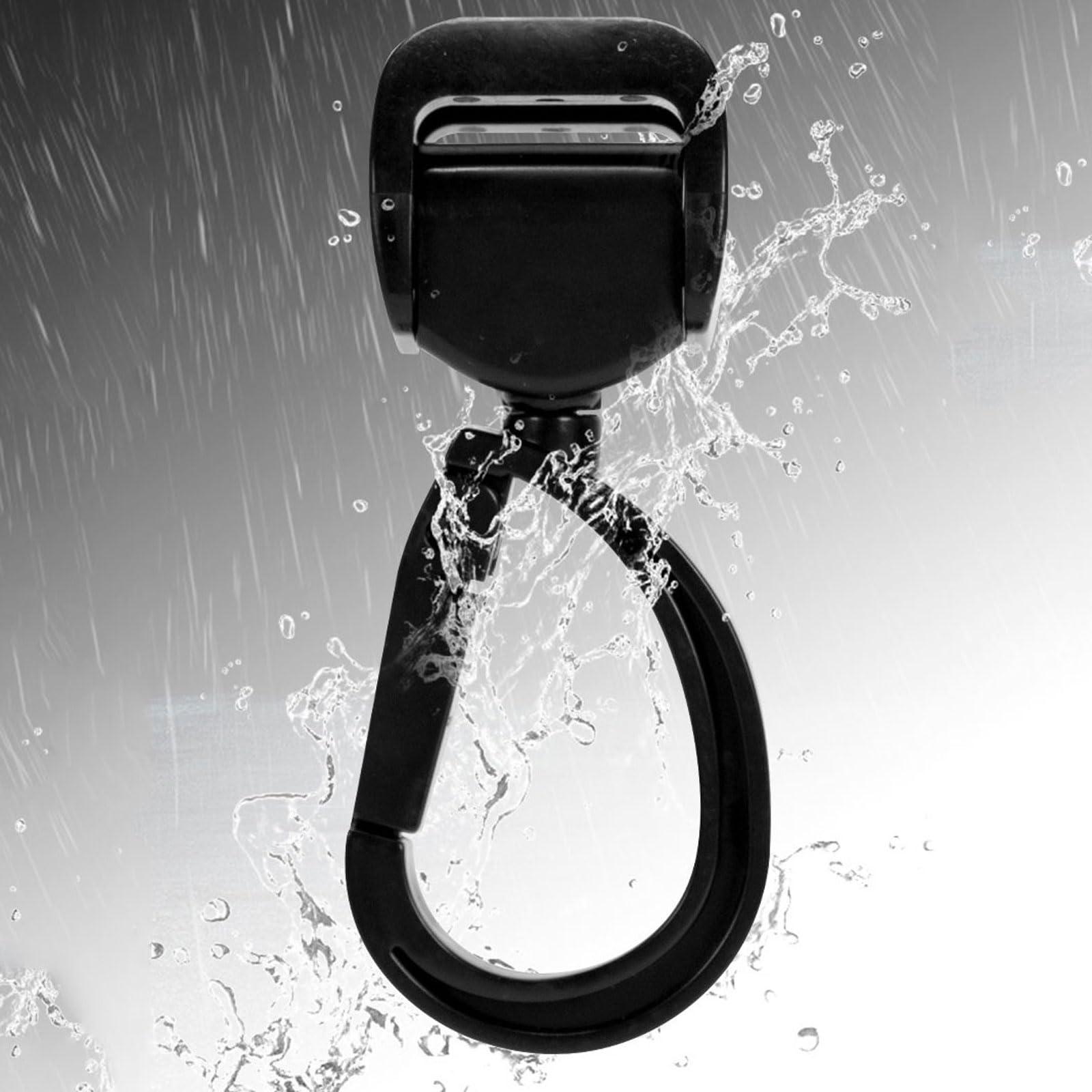 BAIMOQI Baby Stroller Hooks Cart Organizer Hanger Baby Carriage Hook Set Adjustable Pram Hooks Simple Installs for Diaper Bags