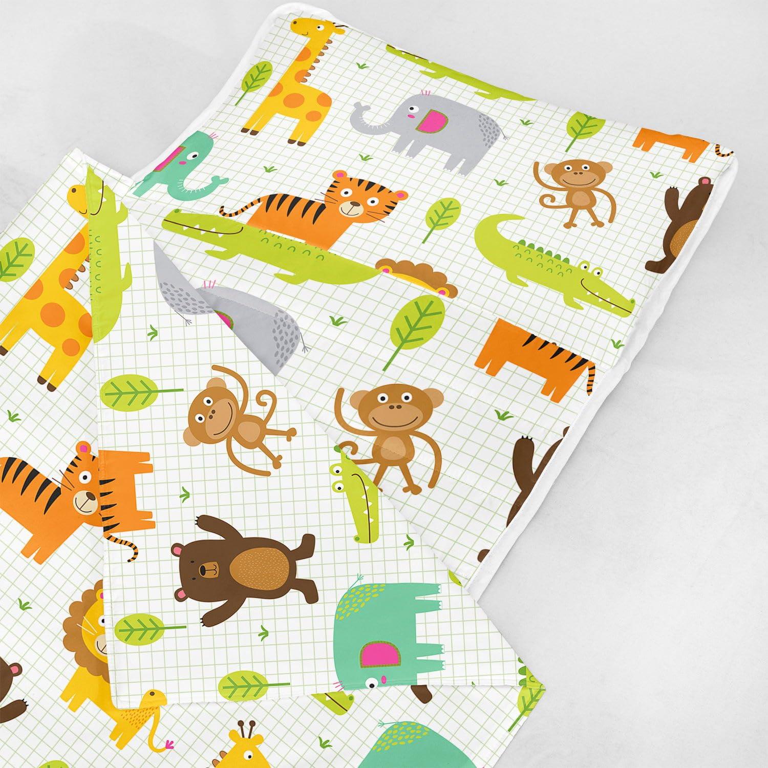 Datura home Datura home Nap Mat -Animal Sleeping Bag with Removable Pillow - Daycare and Sleepovers Preschool Kindergarten Bedding Set for Kids Toddler Boys Girls(Animal1 Standard)