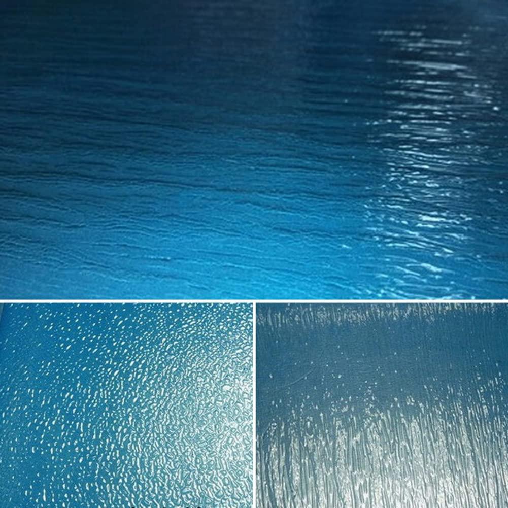 GNSN GNSN PVC Ripple Water Effect Sheet Basing Miniature Lake River Stream Diorama Scene Scenery Landscape DIY (Fine Lake,20x10 inch/50x27 cm)