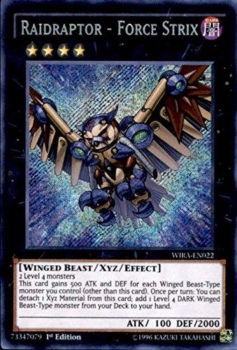 Yu-Gi-Oh! YU-GI-OH! - Raidraptor - Force Strix - WIRA-EN022 - Secret Rare - 1st Edition (WIRA-EN022) - Wing Raiders - 1st Edition - Secret Rare
