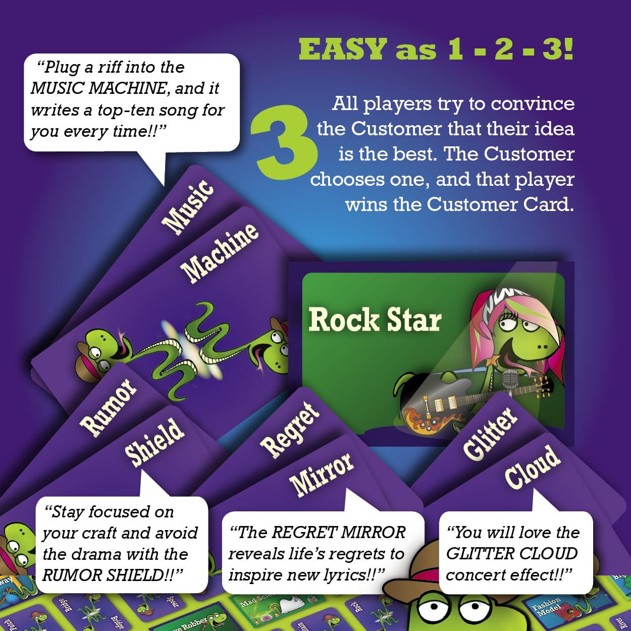 SNAKE OIL SNAKE OIL: The Silly Selling Party Card Game