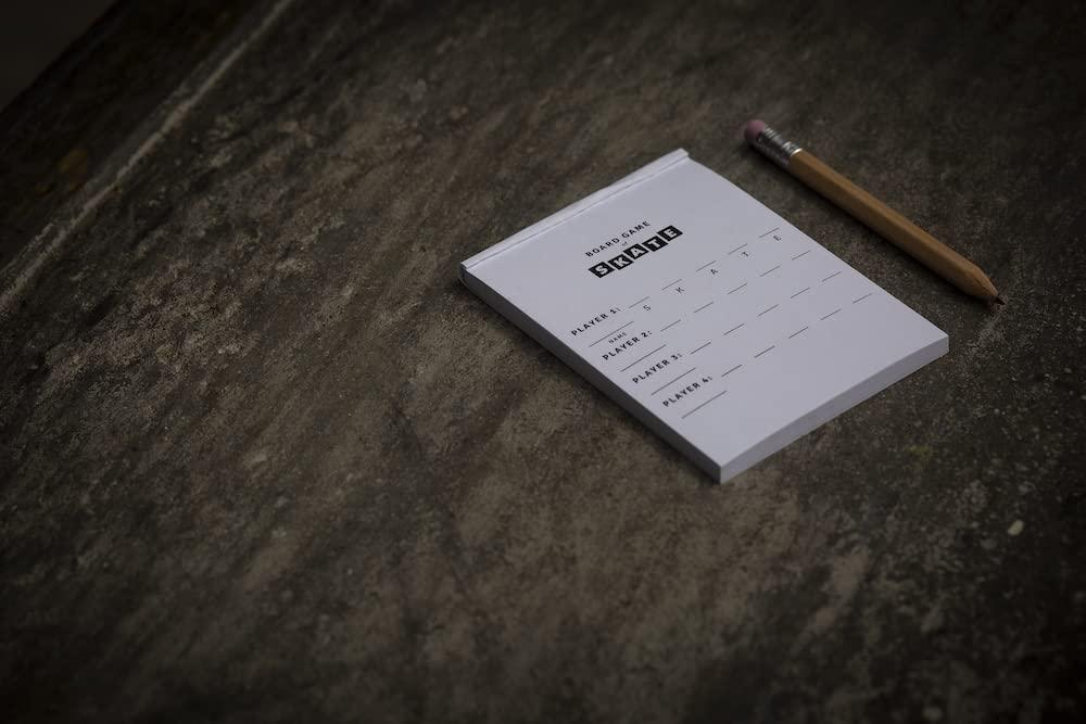 Board Game of Skate Board Game of SKATE: The Original Skateboarding Board Game (First Edition)