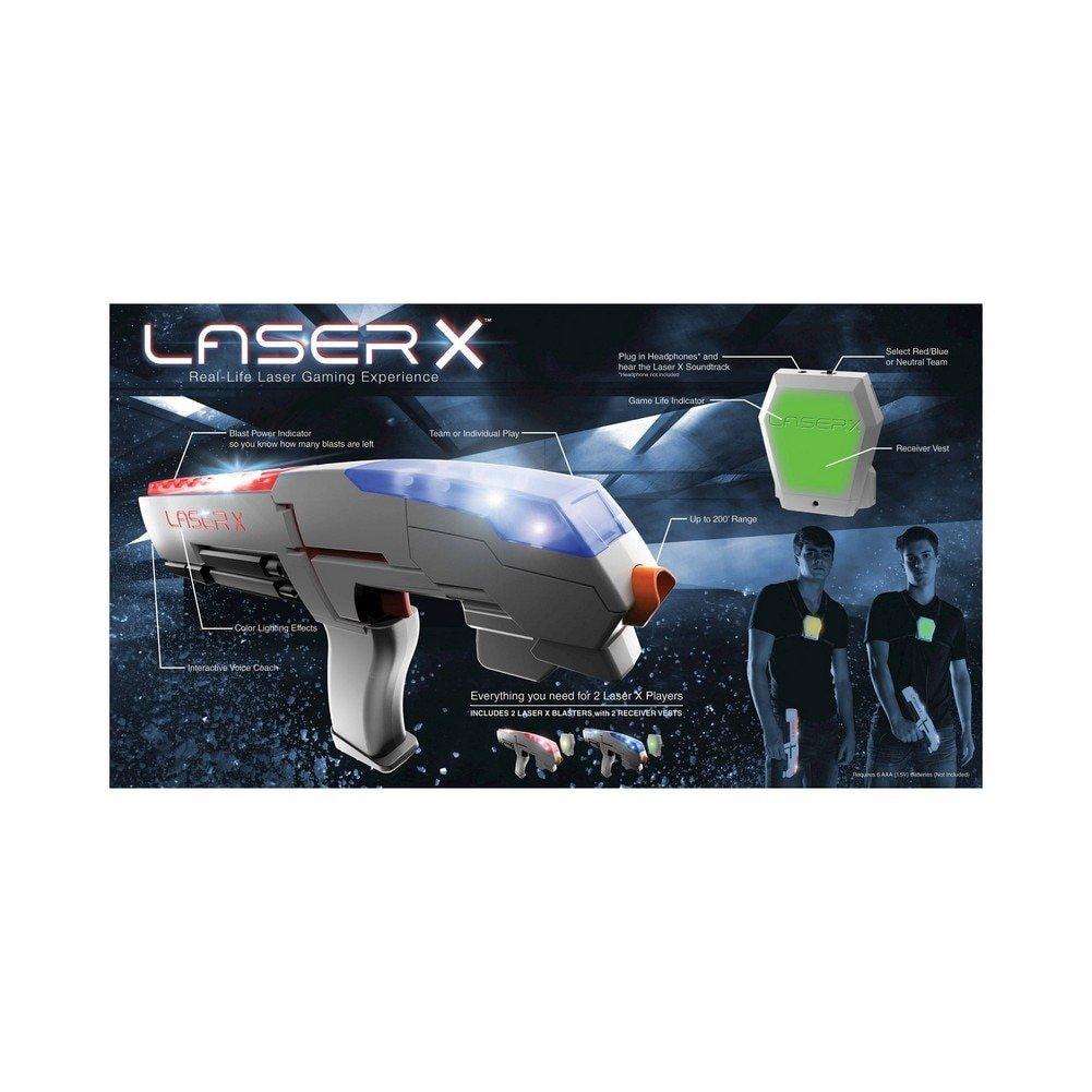LASER X Laser X 88016 Two Player Laser Gaming Set, 72 months to 180 months
