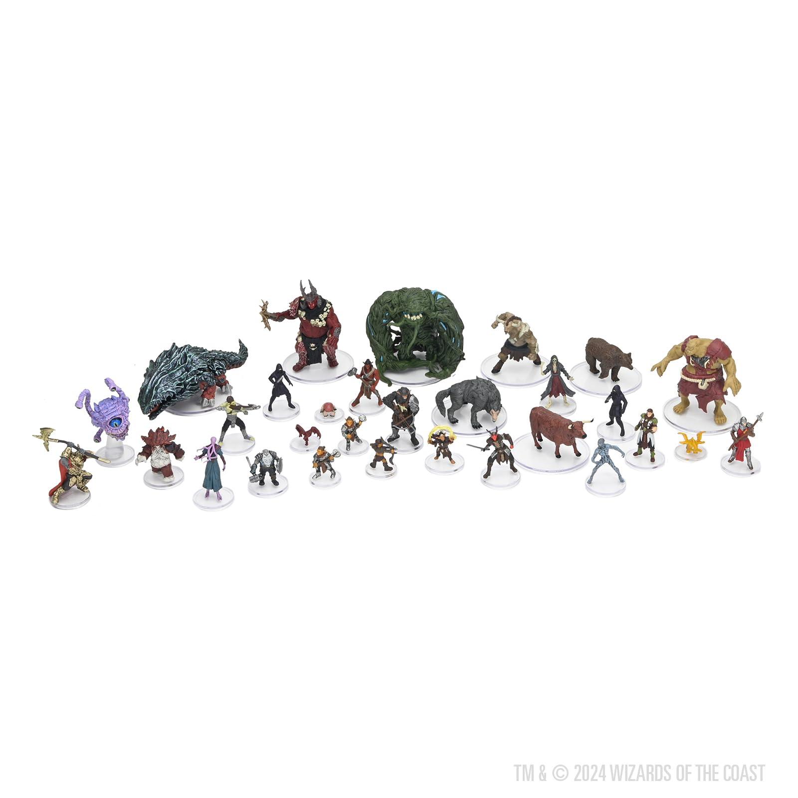 WizKids WizKids D&D Icons of The Realms: Adventures from Baldur\'s Gate 8 Count Booster Brick | Dungeons and Dragons Figures | Pre-Painted | Blind Boxes