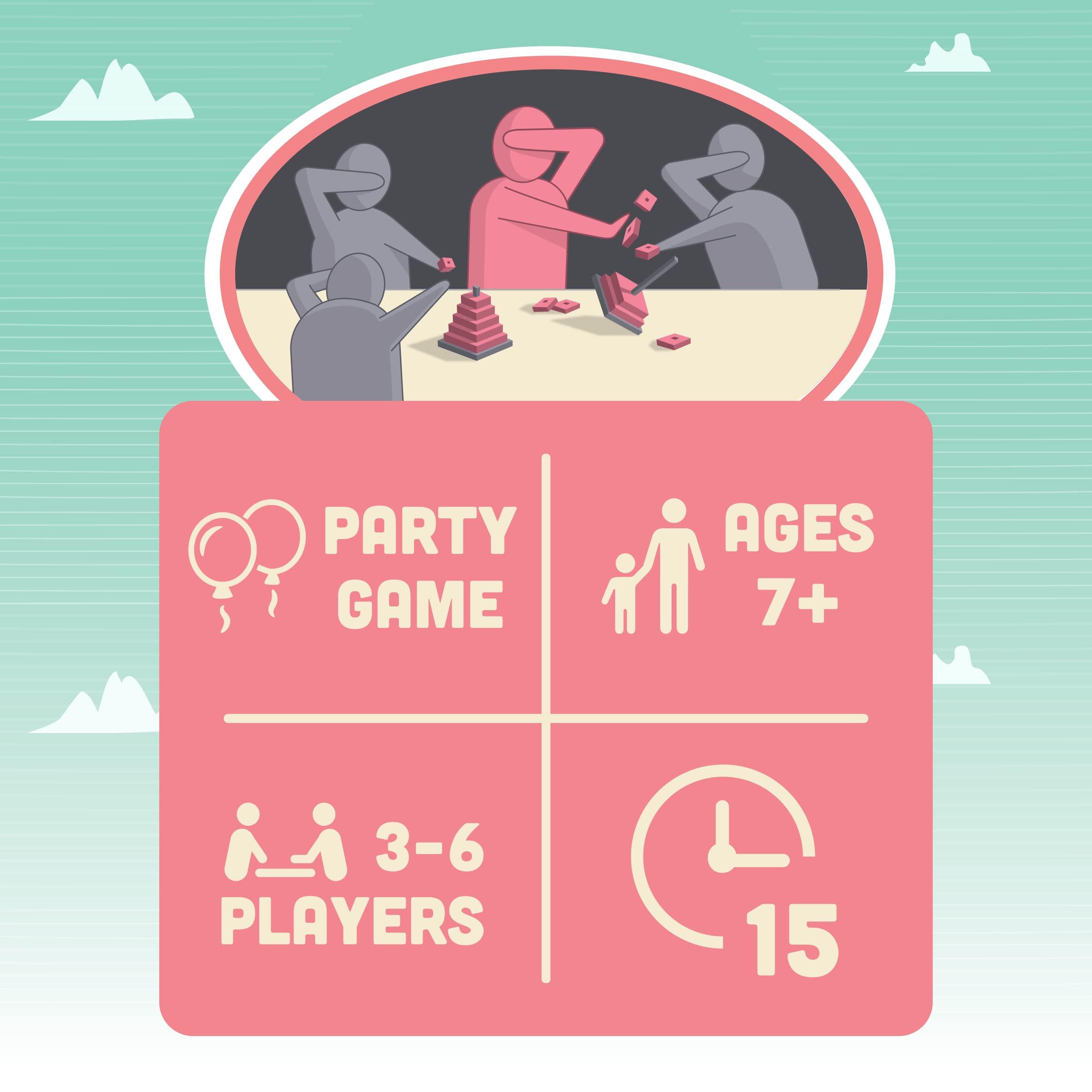 Exploding Kittens LLC Exploding Kittens Hand to Hand Wombat Card Game Fun Family Card Games for Adults Teens & Kids - Fun Party Games, 3-6 Players