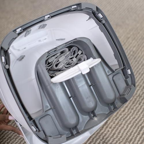 Ingenuity Ingenuity Baby Base 2-in-1 Booster Feeding and Floor Seat with Self-Storing Tray - Night Sky