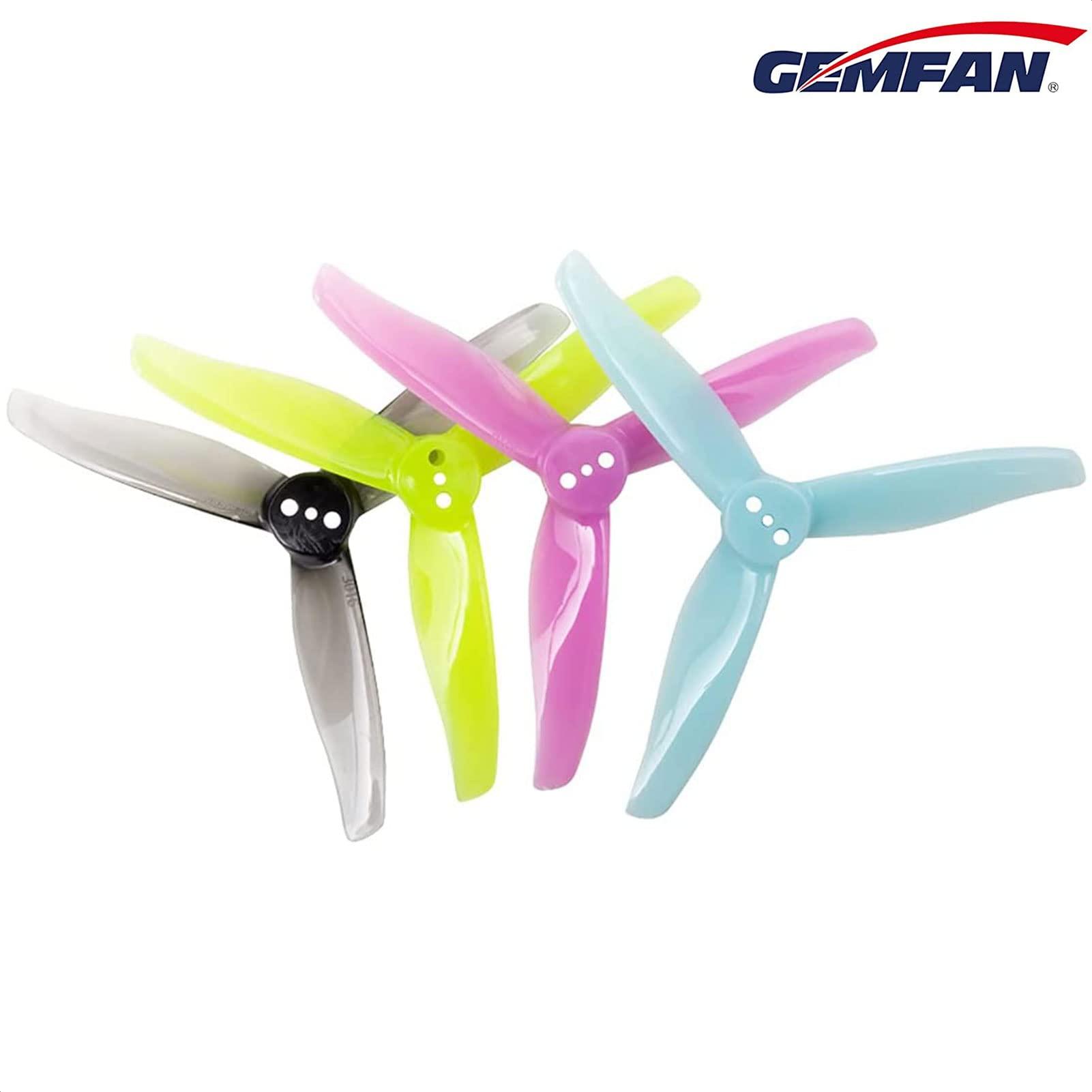 AFOIS Gemfan Hurricane 3016 Propeller 3 Inch Prop w/ 1.5mm Center Hole for FPV Racing Toothpick Drone Quadcopter (16pcs - 8 CW 8 CCW)