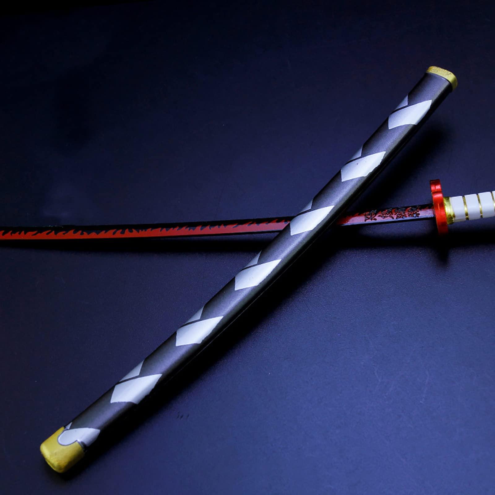 Larmuroki Larmuroki 10" Metal Anime Katana Models with a Stand, Anime Figures, Action Figure Collection for Display & Cosplay, Nice Gift(XSL-2)