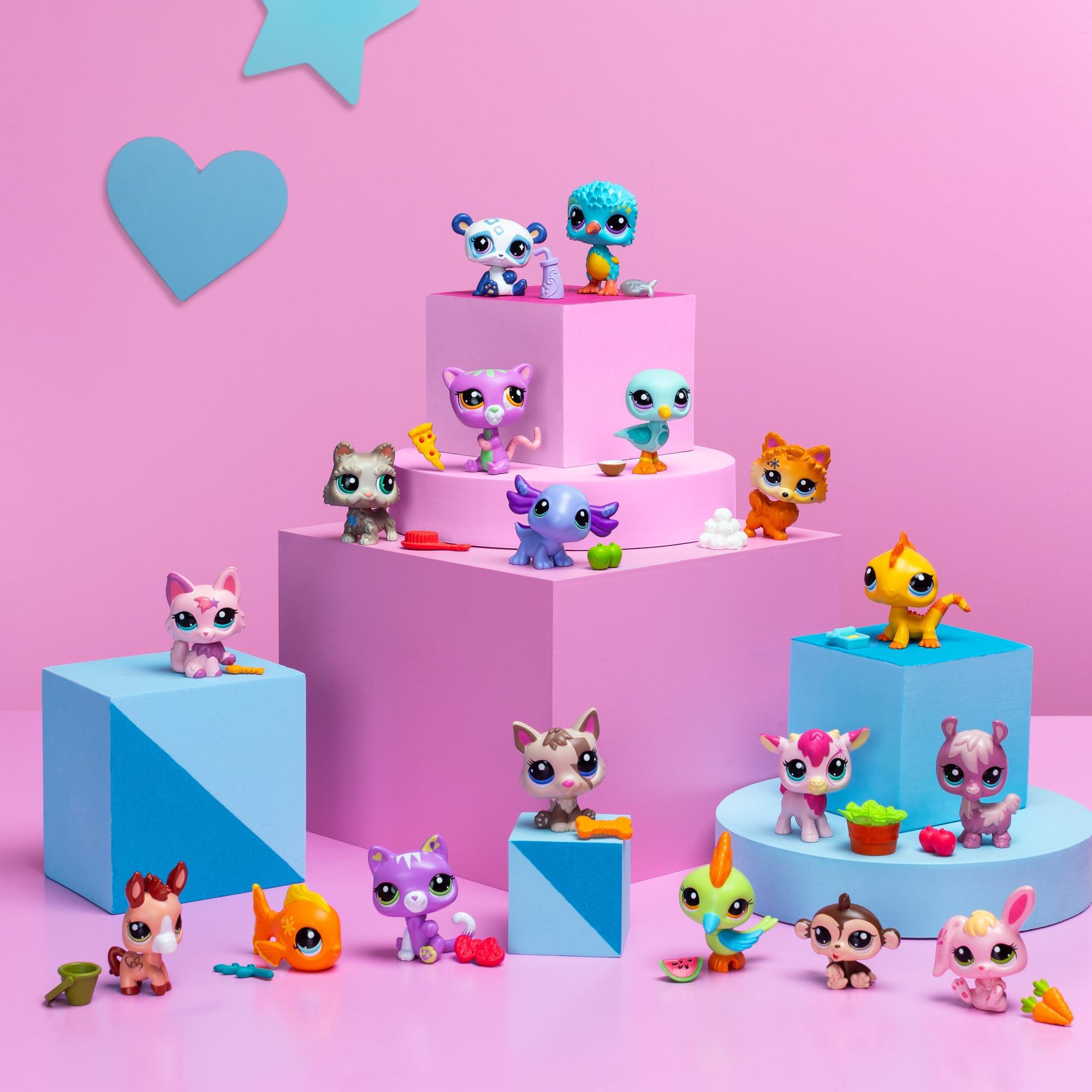 Littlest Pet Shop Littlest Pet Shop - Pet Surprise Three Pack - Series 2 - LPS Gen 7, Authentic Mystery Figures, Surprise Collectible Kidult Toy, Girls, Boys, Kids, Tweens Ages 4+