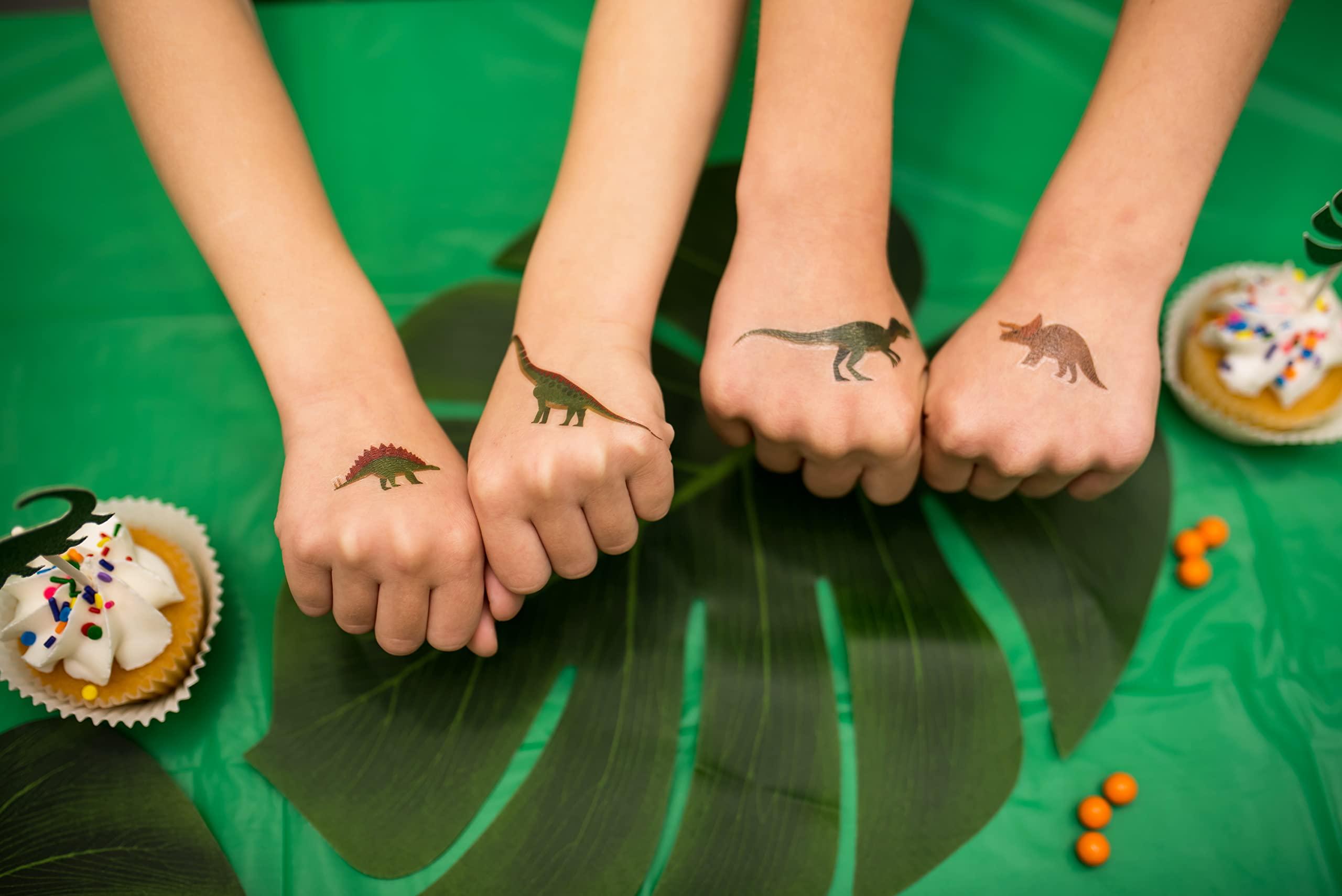 Abby and Steph Three Rex Birthday Party Decorations - 3 rex birthday decorations boys w/ 2 dinosaur birthday banner - 3rd birthday decorations for boys - three rex birthday party decorations boy - three rex balloons