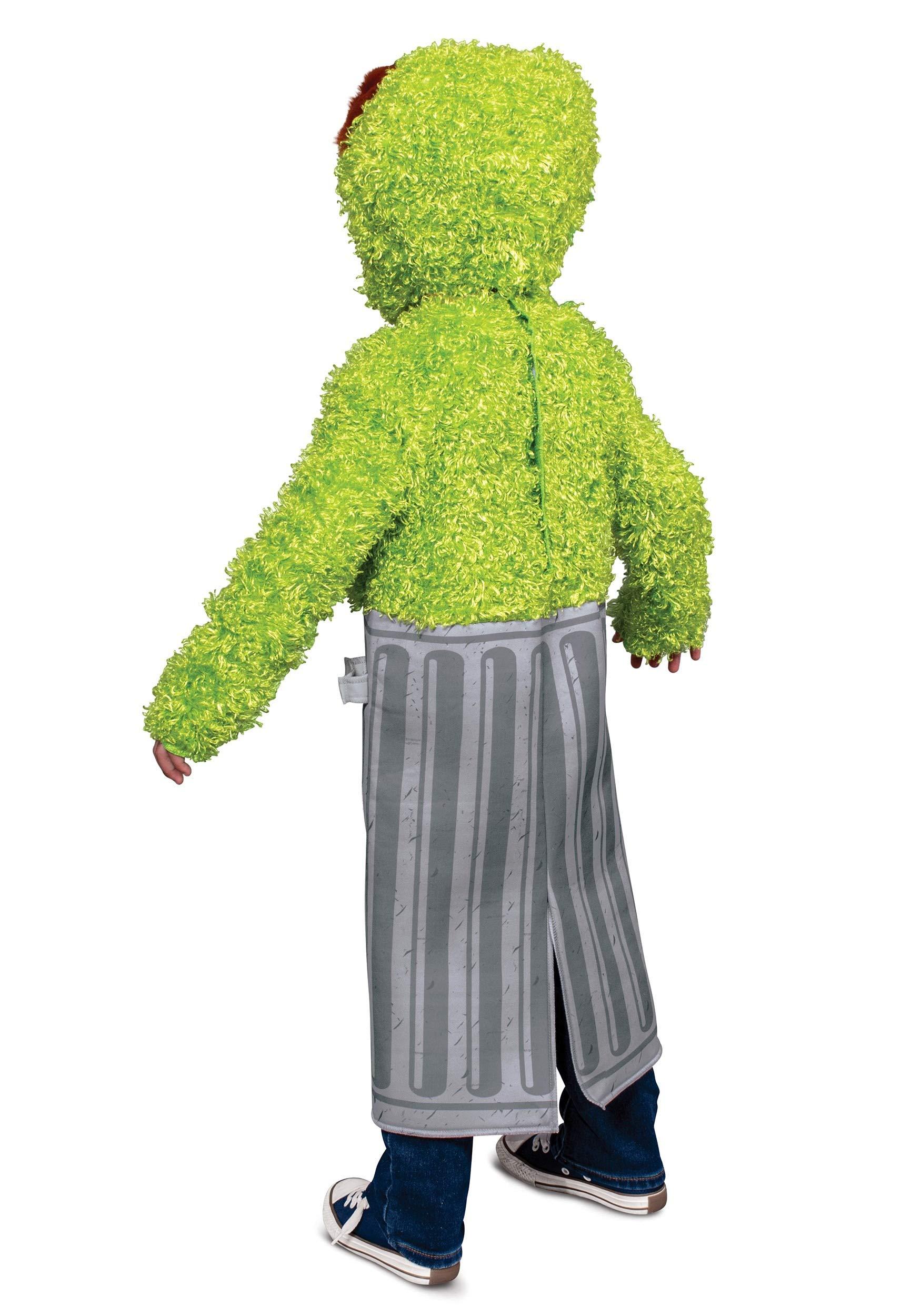 Disguise Disguise Oscar the Grouch Costume, Official Infant Size Sesame Streat Oscar Costume, 12/18mo
