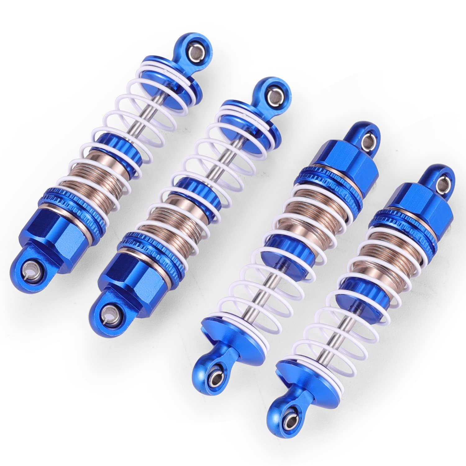 HAIBOXING HAIBOXING 1/18 Full Aluminum Oil Filled Shocks 4pcs, All Metal Absorber Damper RC Upgrad Parts for HBX 18858 18868 18859E 18859A(18HOP1)