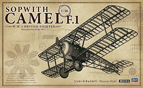 Hasegawa Hasegawa 1/16 Royal Air Force Sopwith Camel F.1 Plastic Model MU01